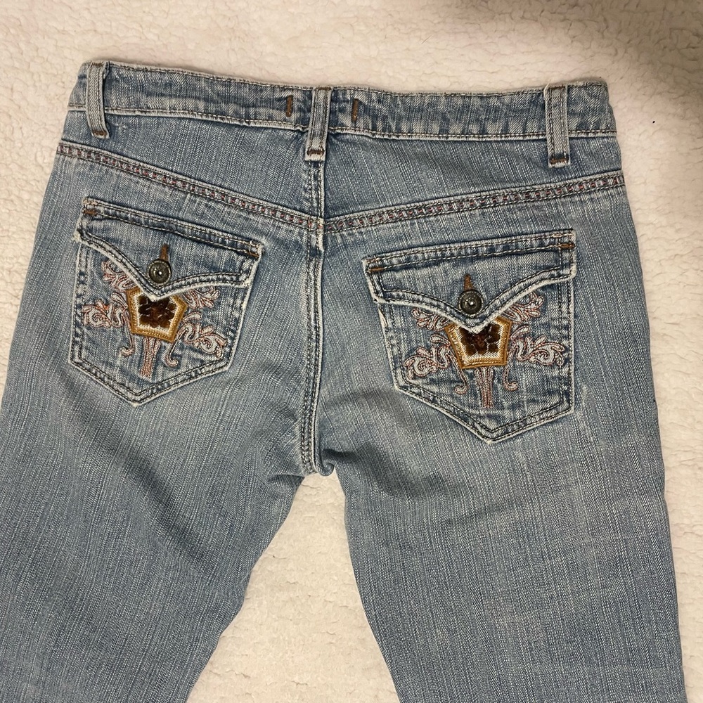 Low Rise, Straight Leg Jeans - image 1